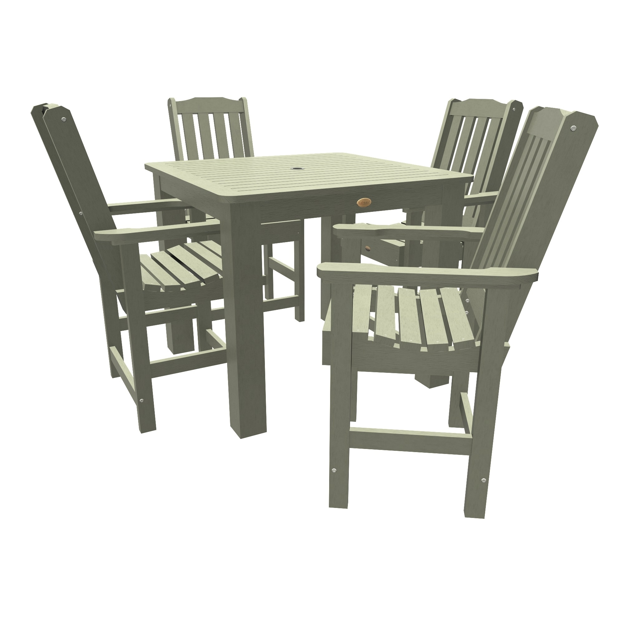Lehigh 5-piece Outdoor Dining Set - 42 X 42 Table  Counter-height