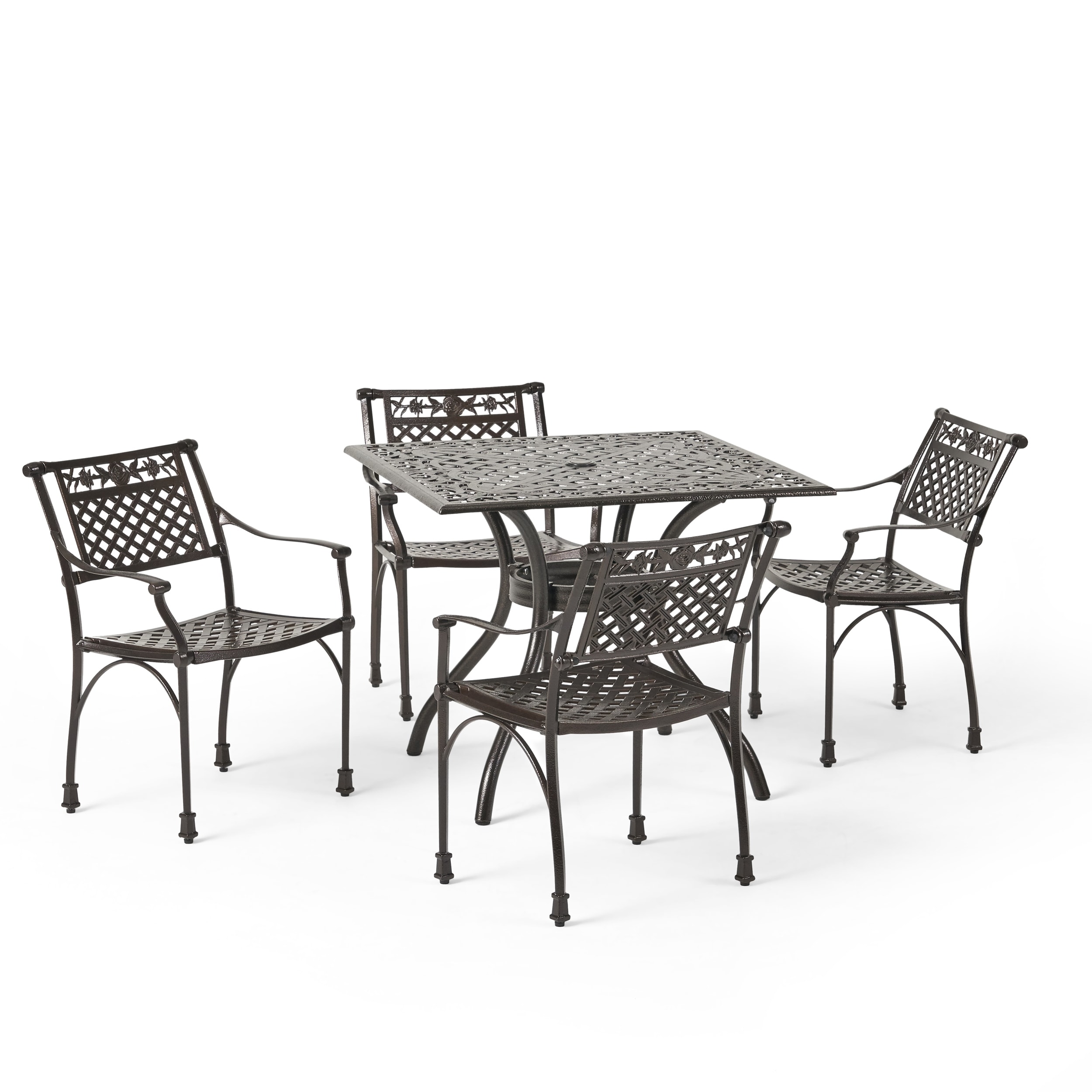 Ridgecrest 5-piece Patio Dining Set By Christopher Knight Home
